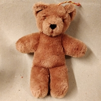 krammedyr brun bamse bjørn vintage legetøj
